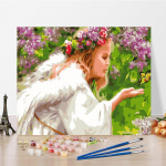 DIY v&auml;rvid numbrite j&auml;rgi &otilde;limaali komplekt L&otilde;uend DIY &otilde;limaal numbrite j&auml;rgi Seinakunsti kaunistused kodukinki kunstiks ja hobideks 40x50cm no frame