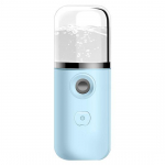 1 PC mini-n&auml;oudu pihusti 40 ml nano USB nebulisaator n&auml;oauruti niisutaja niisutav naiste ilu-nahahooldusvahend 3.9x3x10cm sinine
