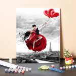 Numbrid &Otilde;limaal L&otilde;uend Digitaalne &Otilde;limaal DIY Maalimine Numbrite j&auml;rgi Numbrite Maalimine Kodukaunistus 40x50cm no frame