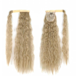 LISI HAIR Looduslikud lainelised pikad juuksed s&uuml;nteetilisest kiust poogitud naiste hobusesaba parukas hobusesaba