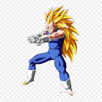 Plaastrid riidekoti jaoks Triikraud termokleebistele Dragon Ball Vegeta Super Saiyan 3 Vegeta Goku muster pestav soojus&uuml;lekanne