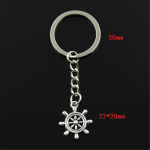 Moodne v&otilde;tmehoidja 22x20 mm laevad Rooli ripatsid DIY meeste ehted auto v&otilde;tmehoidja r&otilde;nga hoidja suveniir kingitus h&otilde;be