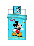 Blue Mickey voodipesukomplekt 140x200 sinine