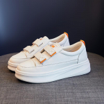 Fujini ehtsast nahast l&uuml;hikesed saapad pahkluu naistele mootorratta mustad punk Mart papud jalan&otilde;ud platvormi kontsaga varjatud kontsaga kiilu platvormiga paksud kingad 34 valge