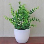 Kunstlik lehestik lauaarvuti bonsai lilled, potitaimed Kodu laua kontorikaunistus 4#