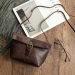 Johnature ehtsast nahast mini Crossbody kotid naistele Vintage naturaalsest pehmest veisenahast &uuml;hev&auml;rvilised mitmek&uuml;lgsed lihtsad &otilde;lakotid kohv