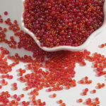 2mm/3mm/4mm 100-1000tk K&auml;sitsi tarvikud K&auml;sitsi valmistatud klaashelmeste liitmikud Materjalid Ehted DIY K&auml;sitsi valmistatud tarvikud Lahtised helmed V&auml;rviline klaas 2mm 500pcs punane