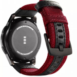 Rihm Samsung Galaxy Watch Band Gear S3 Frontier Classic nailonist 22mm 20mm kellakootud nailonrihma randmele 22mm