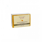 K&auml;sitsi valmistatud seep mandlipiima ja safraniga (125 g), Mandlipiima ja safrani seep, Khadi Mauri 6