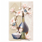 3D abstraktne lilleline l&otilde;uend maalimine stereoskoopilised lilled seinakunsti plakatid ja tr&uuml;kised Quadro seinakunstipilt Kodukaunistus Hiina elemendid 30x60cm