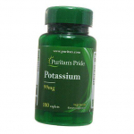 Kaaliumgl&uuml;konaat, Kaalium 99, Puritan's Pride 100 kapletid (36367013) 100caplets