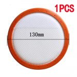 146/130MM Wasbare Stofzuiger Hepa Filter Voor Midea C3-L148B C3-L143B VC14A1-VC VC16C3VR Ronde Hv Filter Katoen Filter Elementen helekollane v&auml;rv