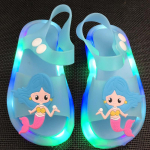 T&uuml;drukute sussid Lastele Unicorn LED Lastesussid Beebi sandaalid Lastejalatsid t&uuml;drukutele Poistele Valguskingad v&auml;ikelapsed 34-35#