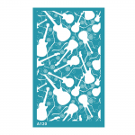 Savist &scaron;abloonid Lillestiilis Mittekleepuvad siiditr&uuml;ki &scaron;abloonid Korduvkasutatavad v&otilde;rk&scaron;abloonid K&otilde;rvar&otilde;ngaste valmistamiseks 1