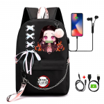 Anime Bookbag Unisex koolikotid poistele t&uuml;drukutele Mochilase multifilmide printimine s&uuml;learvuti kotikott Teismeliste seljakott Tagasi kooli seljakott