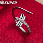 925 h&otilde;bedast Dragonfly AAA tsirkoonist avanemisr&otilde;ngast ehted