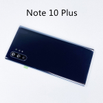 Samsung Galaxy Note 10 N970 N970F jaoks tagak&uuml;lg note10 Plus note10+ jaoks N975 N975F aku tagaukse korpuse kaamera Note 10 White