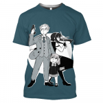 Anime SPY&times;FAMILY 3D Prinditud T-s&auml;rgid T&auml;navar&otilde;ivad Mehed Naiste Mood O-kaelusega Suur T-s&auml;rk Harajuku Laste T-s&auml;rgid Topid Riided 6XL