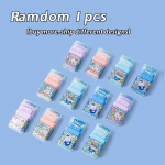 1 tk Sweet Planet Clean Eraser Kahepoolse disainiga mini armsad puhastusvahendid pliiatsitele