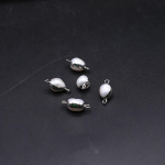 2 tk kaelakee &uuml;hendusseade Barokk ebaregulaarne &uuml;hendusv&otilde;llid ehete valmistamiseks DIY kaelakee k&auml;ev&otilde;ru tarvikud 2pcs/17x8mm