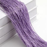 Luksuslik kristallkardina v&auml;lkjoon L&auml;ikiv tuttist string kardina ukse aken ruumijagaja l&auml;ikiv h&otilde;bedase joonega kardin Kodukaunistus 300x200cm