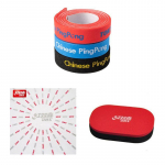 Originaal DHS lauatennise kaitsekile + kummipuhastusvahend + 3x servateibi komplekt, lauatennise kurikate kaitsekomplekt