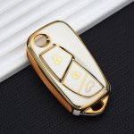 3 nupuga UUS TPU auto kaugjuhtimispuldi v&otilde;tmehoidja Fiat Florino Qubo Ducato Bravo Doblo Linea Punto Stilo Iveco katte&uuml;mbrisele Key Case valge
