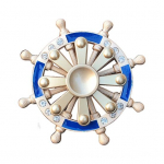 EDC kahekihiline Fidget Spinner Dekompressioon &Auml;revusevastane Sujuvalt p&ouml;&ouml;rlev s&otilde;rmeg&uuml;roskoop l&otilde;&otilde;gastumiseks 10