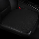 Suvine Cool Ice Silk istmekate autole Universaalne esiistmepadi libisemisvastane istmekaitse auto salongi jaoks 1Pcs Front black