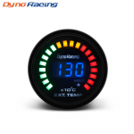 Dynoracing 2  52MM digitaalne 20 LED EGT heitgaasi temperatuuri n&auml;idik Automaatne auto stiil EGT temperatuurin&auml;idik autom&otilde;&otilde;tur