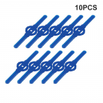 10 tk plastist muruniiduki terad murutrimmeri pea vahetusl&otilde;ikuri aed sinine