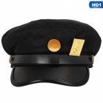 Anime JOJO JoJo veider seiklus Cosplay m&uuml;ts Jotaro Kujo Cosplay Aksessuaarid M&uuml;tsid Armee S&otilde;jav&auml;e Flatcap m&auml;rgid Anime &uuml;mber