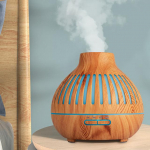 Elektriline aroomihajuti &otilde;huniisutaja eeterlike &otilde;lide difuusor ultraheli kaugjuhtimispult Cool Mist udu udu LED-lamp AU