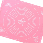 1 tk silikoonist k&uuml;psetusmatt, rullimine kondiitritooted, suur mittenakkuva fondant kuumakindel s&ouml;&ouml;gilaua matt sinine