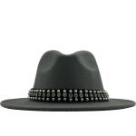 2022. aasta meeste naiste laia &auml;&auml;rega villane vildist Fedora Panama m&uuml;ts v&ouml;&ouml;pandlaga Jazz Trilby Cap Party pidulik silindriga roosa, valge 56-58cm