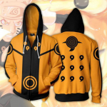 Kvaliteetne anime Naruto Rei Akatsuki tr&uuml;kitud t&otilde;mblukuga pulloverid kapuutsiga kapuutsiga Anime pulloverid Anime Cosplay suures suuruses S kollane