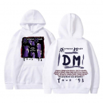 Piiratud Briti b&auml;ndi Depeche Cool Mode Memento Mori Tour 2023 Kahepoolse tr&uuml;kiga kapuuts, Unisex Oversized Rock Vintage dressipluus 3XL