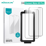 Huawei Mate 60 Pro filmile 3D Nillkin l&ouml;&ouml;gikindel kumer kile kumer t&auml;isekraani liim kaitsev, mitte klaasist Huawei Mate 60 Pro