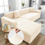 Jacquard Stretch diivani kate Spandex elastsed sektsioondiivanikatted elutoa jaoks Chaise Longue diivanikate 1/2/3/4-kohaline 1Pc 3-seat 190-230cm