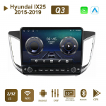 10-tolline Hyundai IX25 2015-2019 jaoks koos nupunupuga autoraadio Multimeedia Carplay 2D stereoheli Android Video 2+32GB