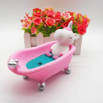 Laste m&auml;nguasi multifilmi kujuga seebikarbi t&uuml;hjendamine praktiline, h&otilde;lpsasti puhastatav seebialus Vannitoa kommid V&auml;rvid Seebid N&otilde;ukarp