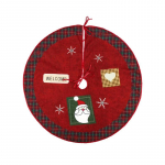 62/72cm j&otilde;ulupuu seelik Punane j&otilde;uluvana lumememm J&otilde;ulukaunistus J&otilde;ulupuu matt kodu uusaastakaunistuseks 62x62cm