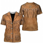 Western Cowboy Graphic Meeste T-s&auml;rk meestele Riided 3D Prindiga Suvetopsid Oversize T-s&auml;rk l&uuml;hikeste varrukatega Crewnack Fashion Casual L