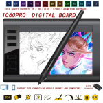 Fashion New 1060 PRO digitahvel mood kontori arvuti maalitahvlit saab &uuml;hendada mobiiltelefoni/arvutiga Computer drawing board must