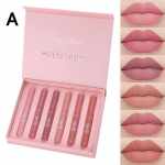 Huuleglasuur 6 komplekti Mist Matte Matte Cup Nude Skin Color huulel&auml;ige armas komplekt A-6PCS