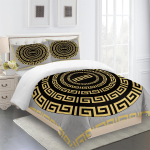 Luksuslik roosa kuldse disainiga barokk-kuning-suur kaheinimesevoodi t&auml;is voodipesukomplektid &uuml;he kaheinimesevoodi tekikott ja 2 tk padjakate 220x240 cm