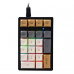 USB-juhtmega v&auml;line numbriklaviatuur 21-klahviline mehaaniline klahvistik v&auml;rvilise taustvalgustusega S&uuml;learvuti S&uuml;learvuti Lisatarvikud T&ouml;&ouml;stuslik finants