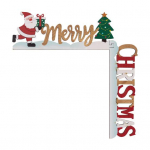 Ukseraami ornament pilkup&uuml;&uuml;dev j&otilde;uluvana puidust ukseraami kaunistus kodu pidulikuks Right