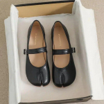 Mood Nahast L&otilde;hestatud Varbaga Madalad Kingad Naine Mary Janes Tabi Ninja Madalad Kingad Naiste Mugavad Kleidikingad Pahkluu Rihm Mokassiinid 40