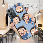 V&auml;rvitud mustriga telefoni&uuml;mbris P&otilde;rutuskindel pehmest silikoonist TPU kaitsev telefoni&uuml;mbris Samsungi kaanele Samsung A01